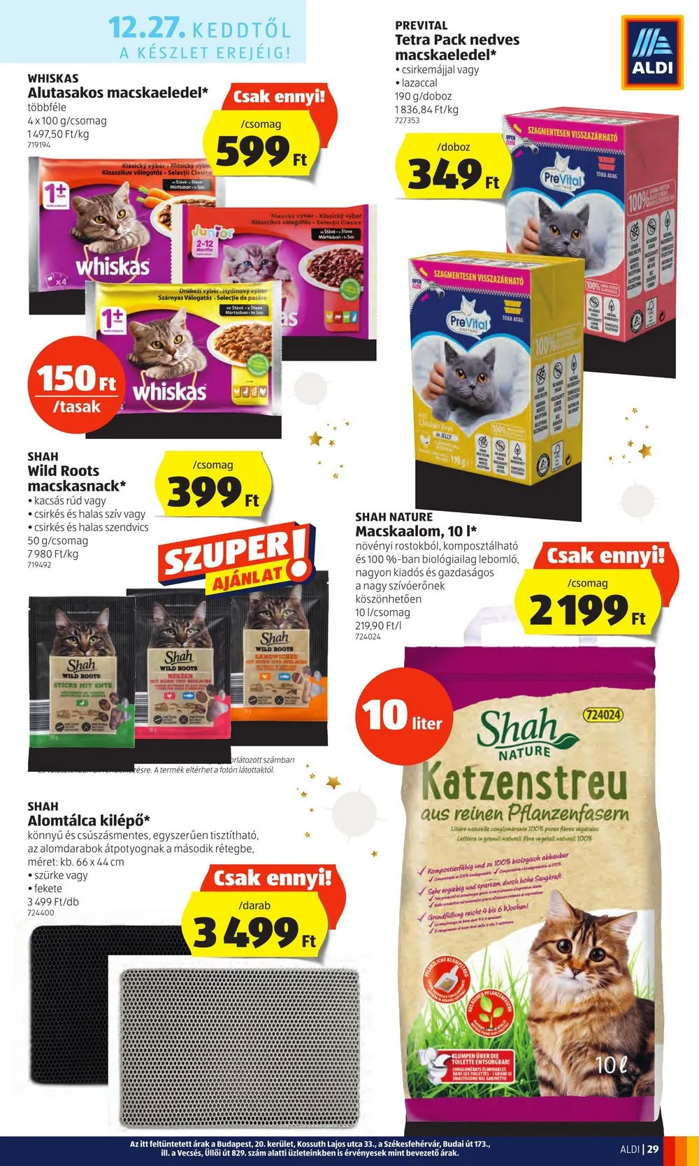 Aldi akciós újság 12.22–12.28 – 29. oldal