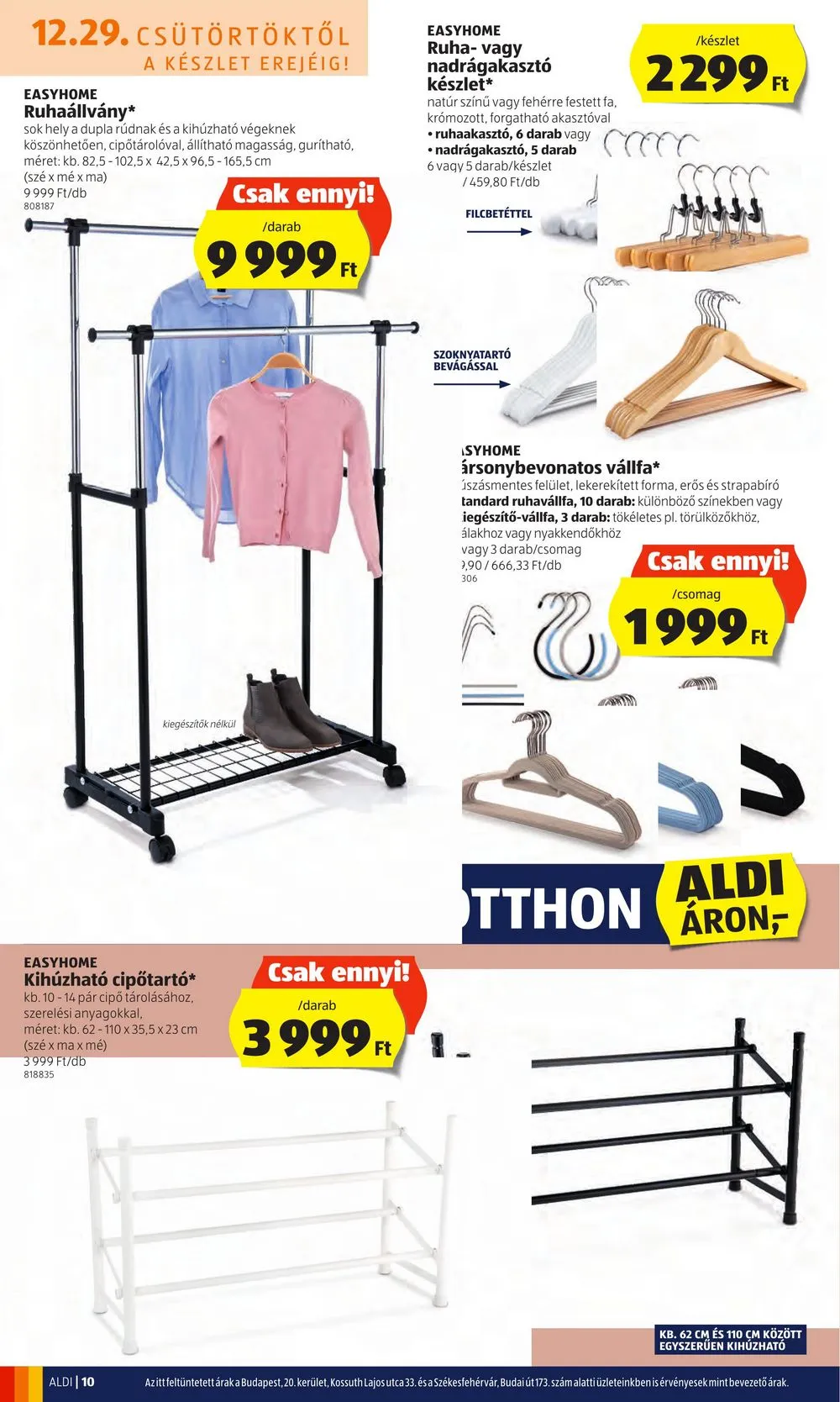 Aldi akciós újság 12.29–01.04 – 10. oldal