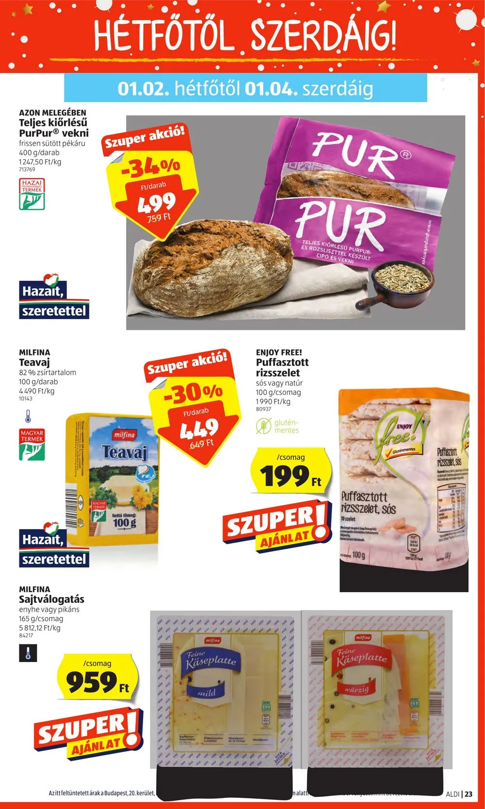 Aldi akciós újság 12.29–01.04 – 23. oldal