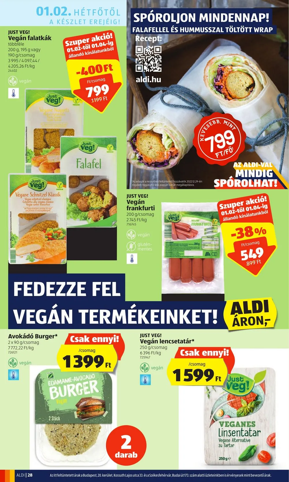 Aldi akciós újság 12.29–01.04 – 28. oldal