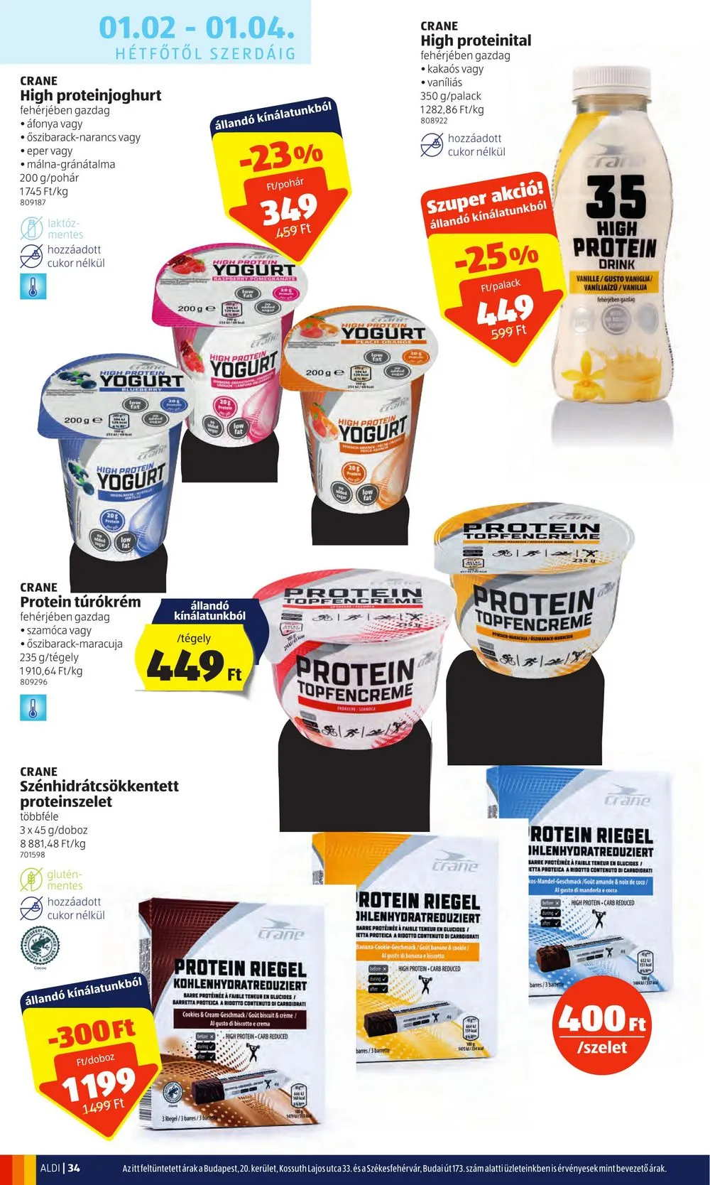Aldi akciós újság 12.29–01.04 – 34. oldal