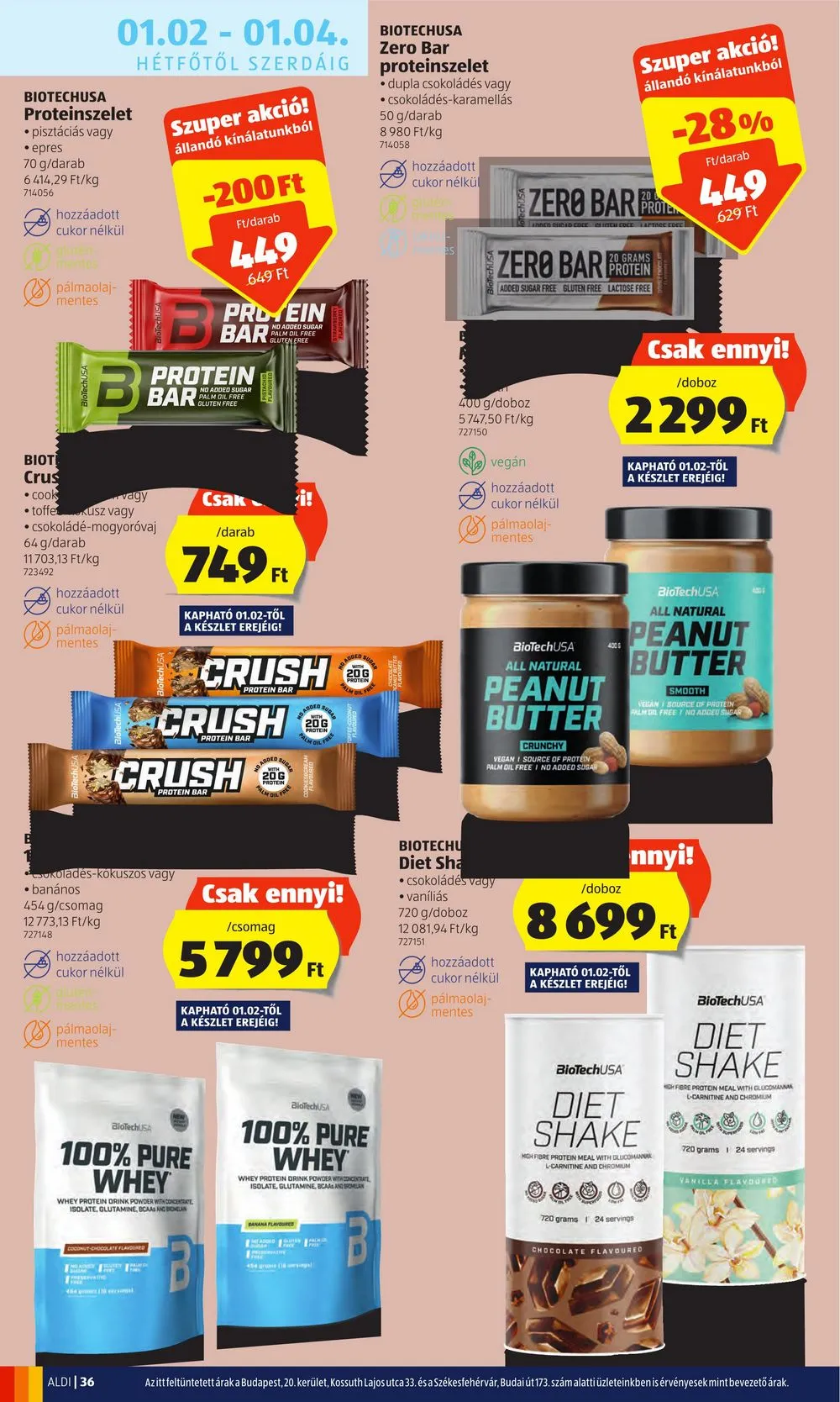 Aldi akciós újság 12.29–01.04 – 36. oldal
