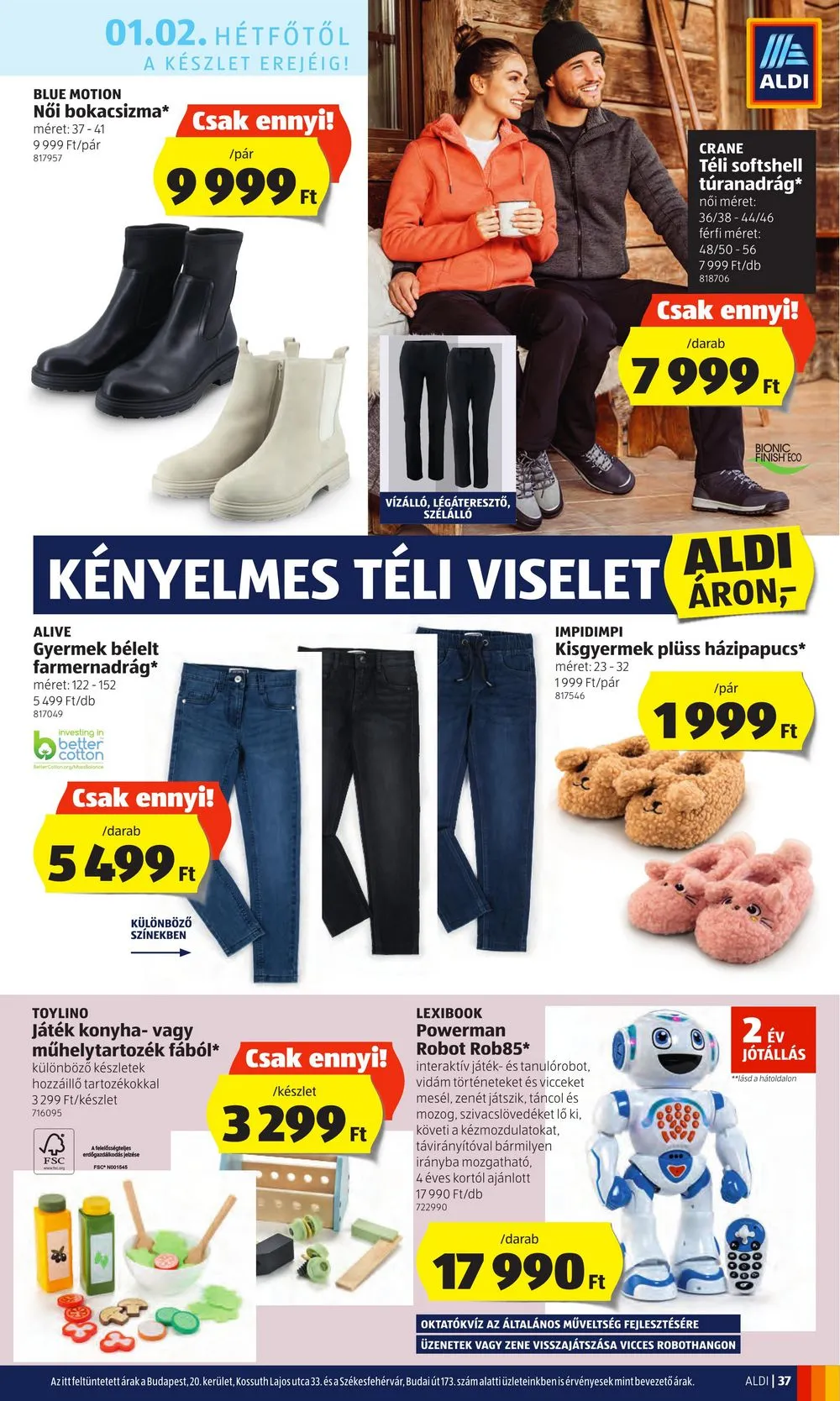 Aldi akciós újság 12.29–01.04 – 37. oldal