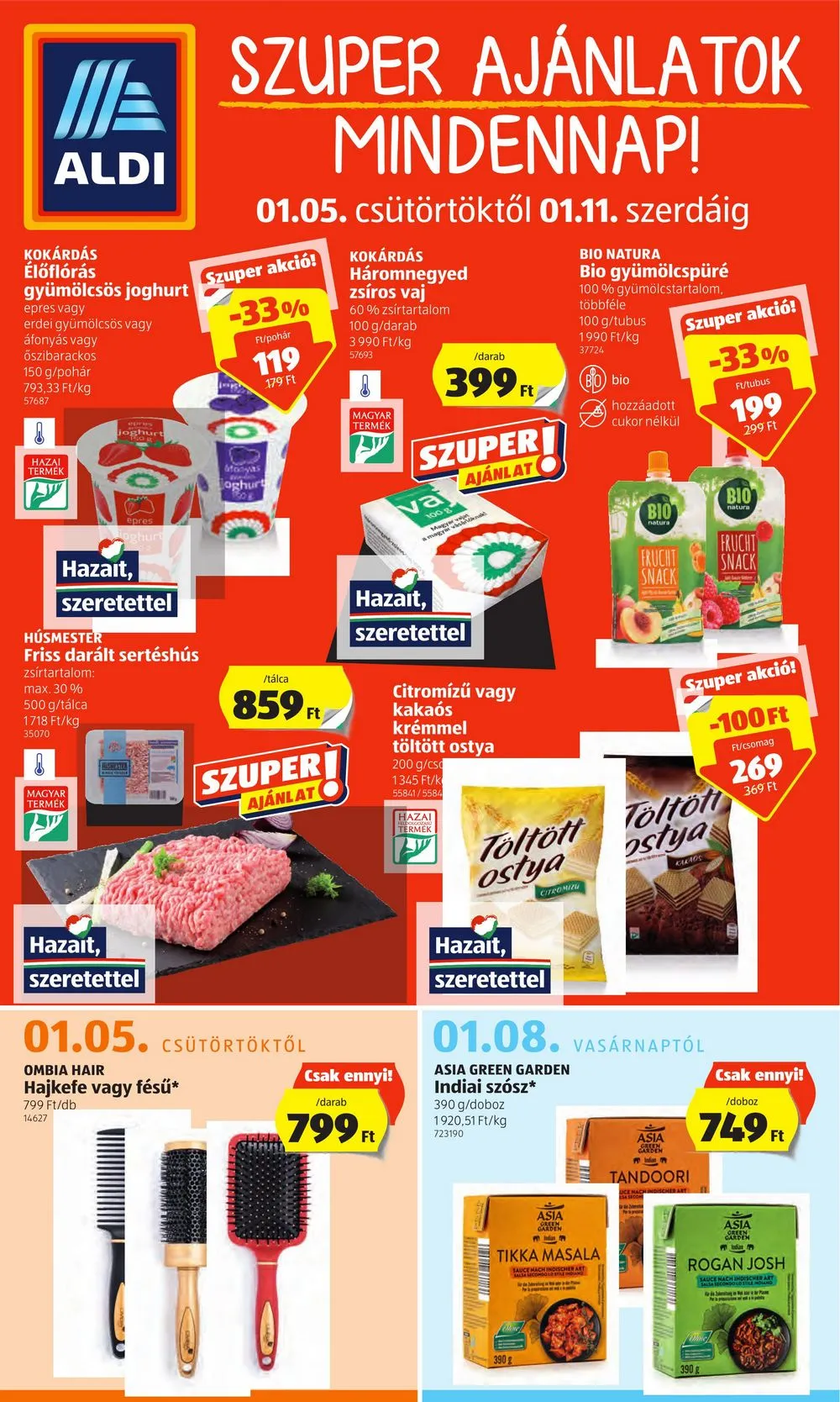 Aldi akciós újság 01.05–01.11