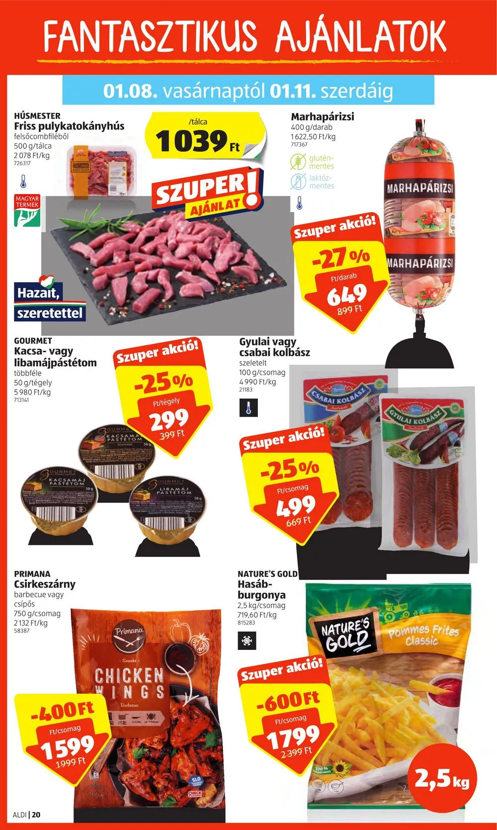 Aldi akciós újság 01.05–01.11 – 20. oldal