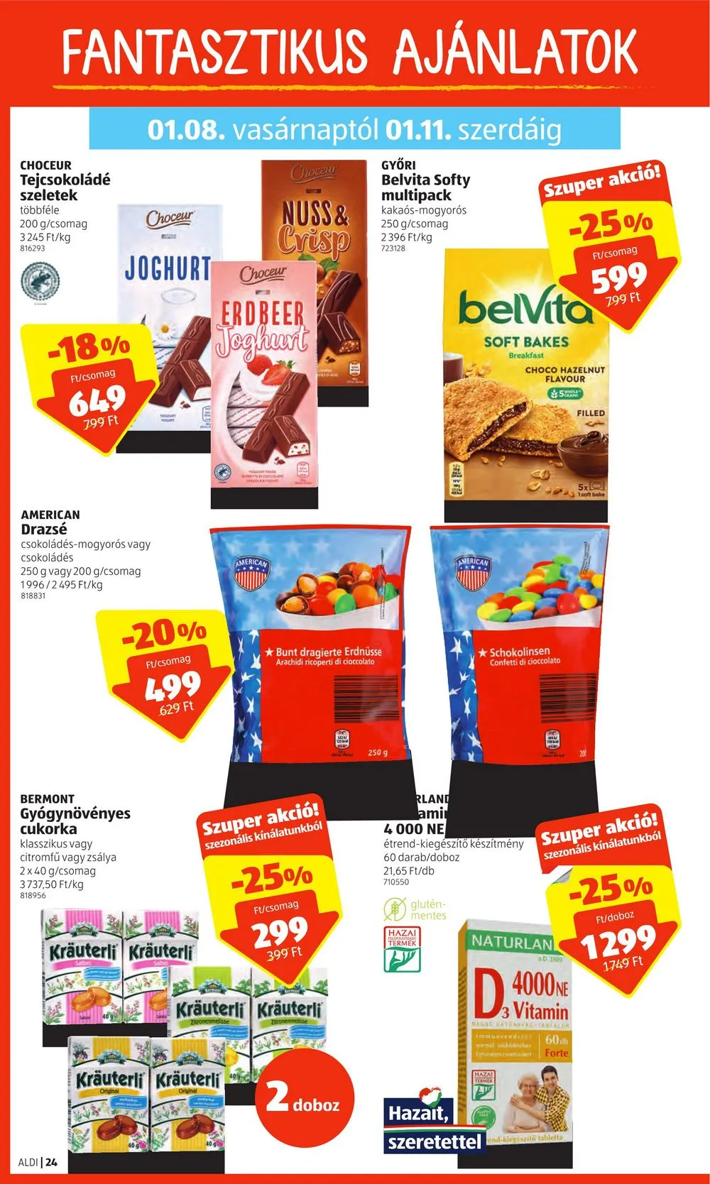 Aldi akciós újság 01.05–01.11 – 24. oldal