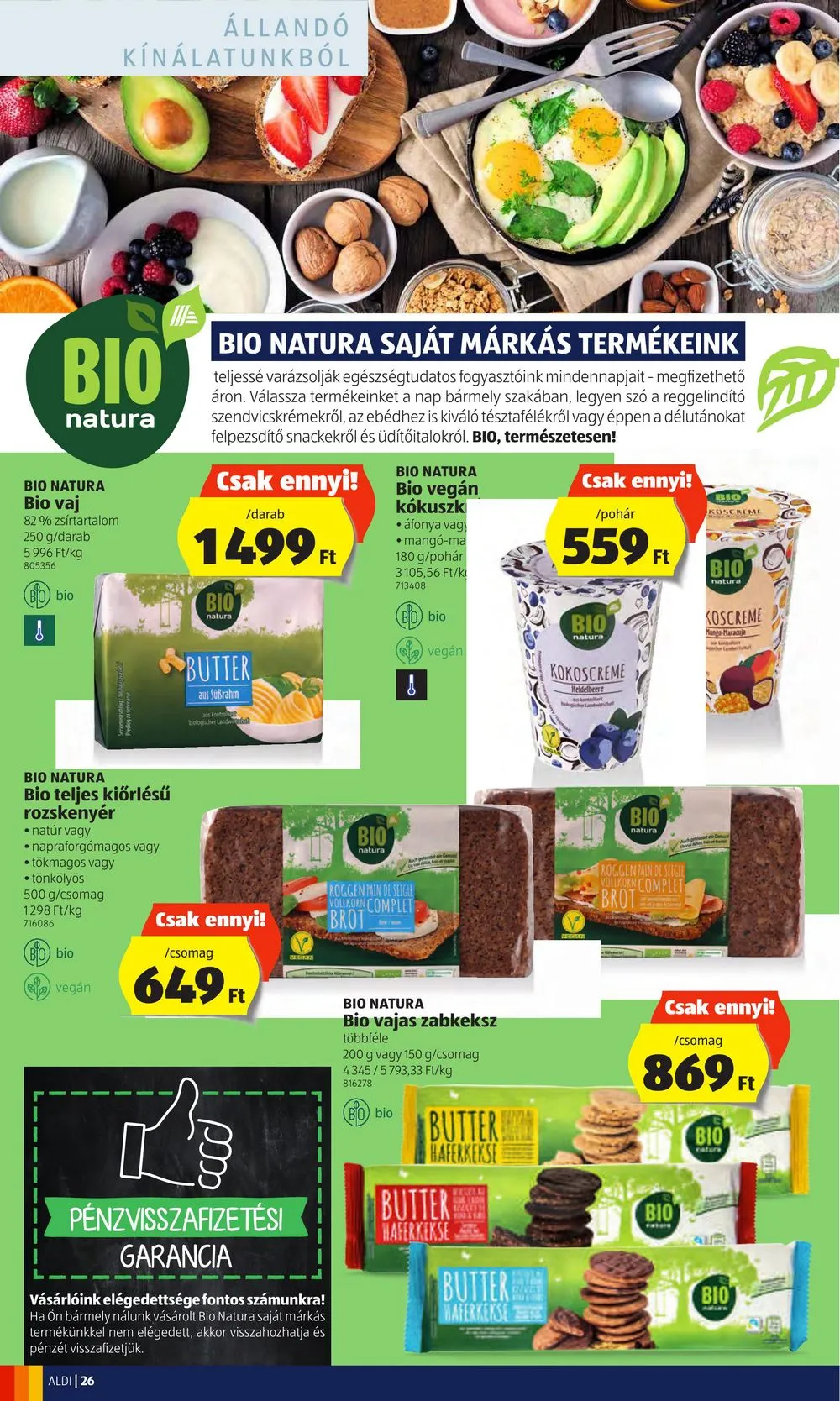 Aldi akciós újság 01.05–01.11 – 26. oldal