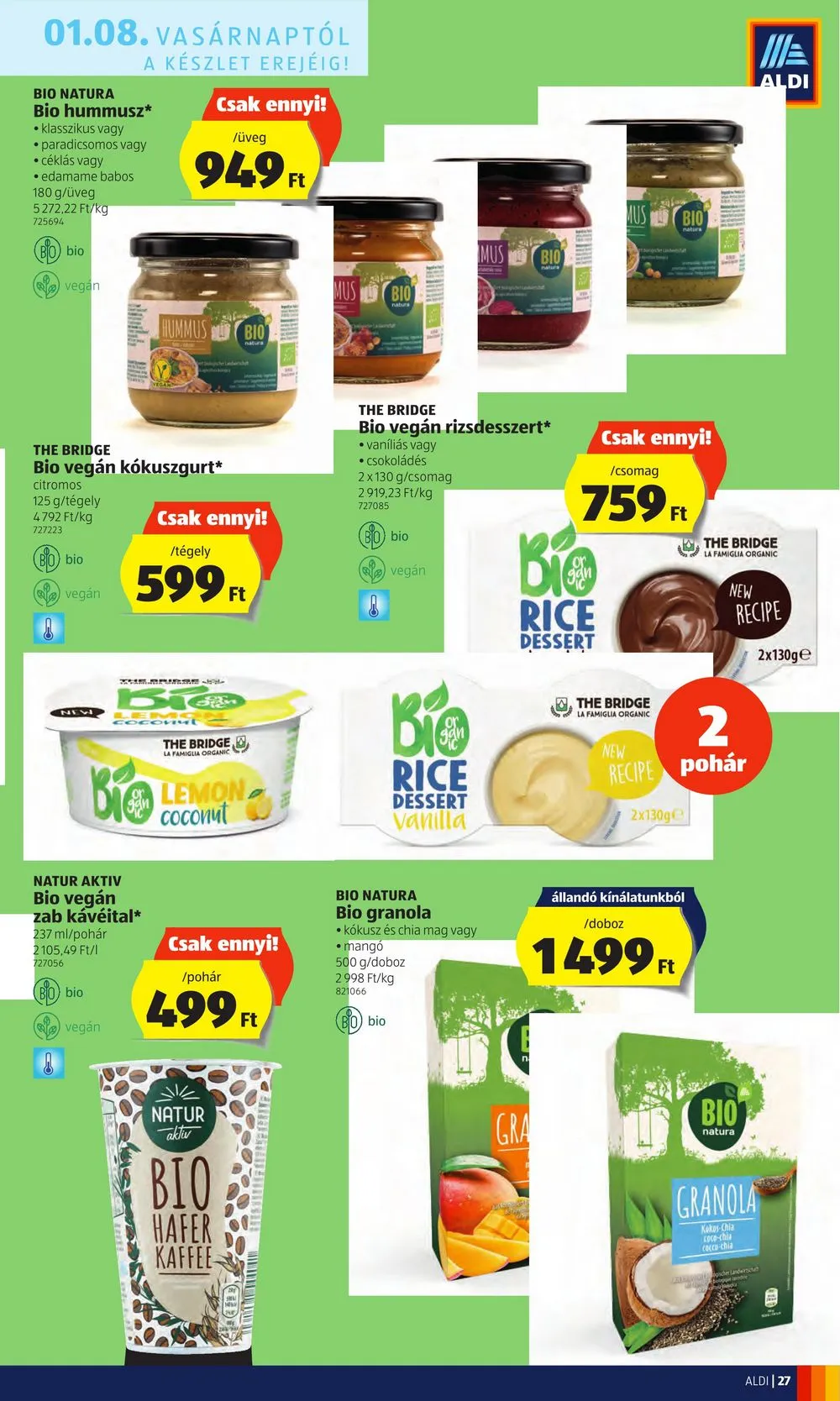 Aldi akciós újság 01.05–01.11 – 27. oldal