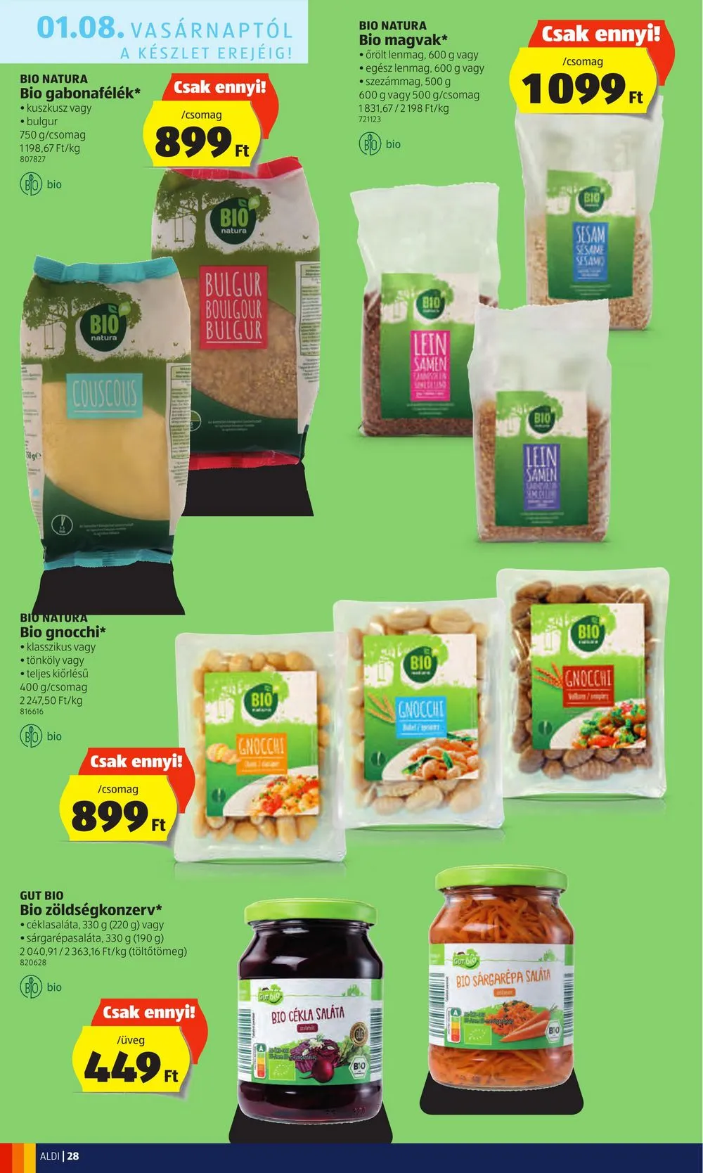 Aldi akciós újság 01.05–01.11 – 28. oldal