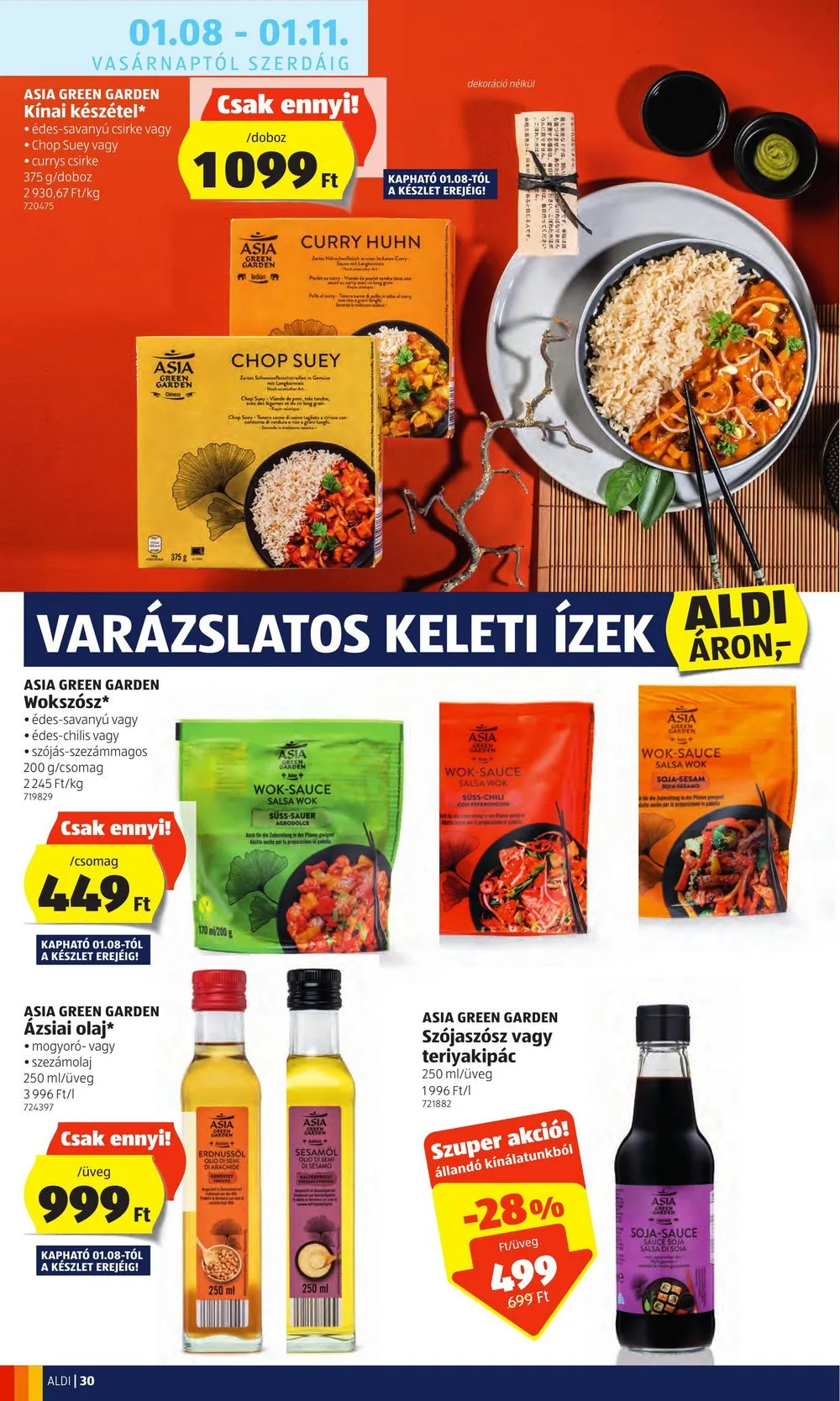 Aldi akciós újság 01.05–01.11 – 30. oldal