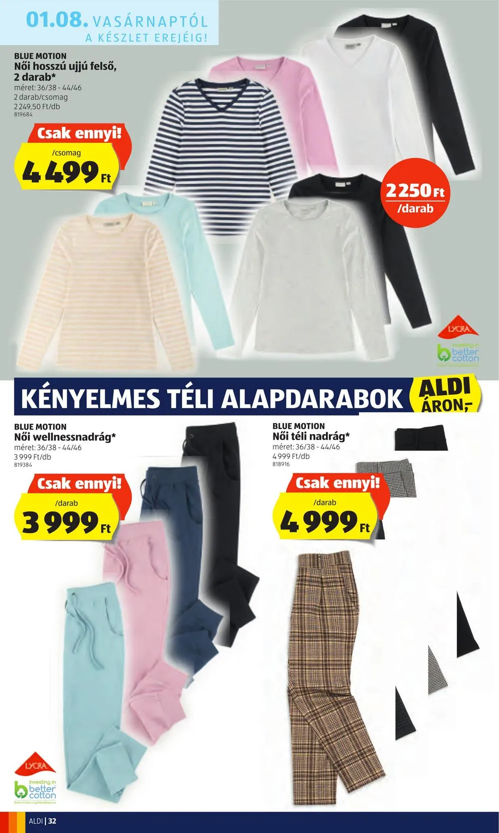 Aldi akciós újság 01.05–01.11 – 32. oldal