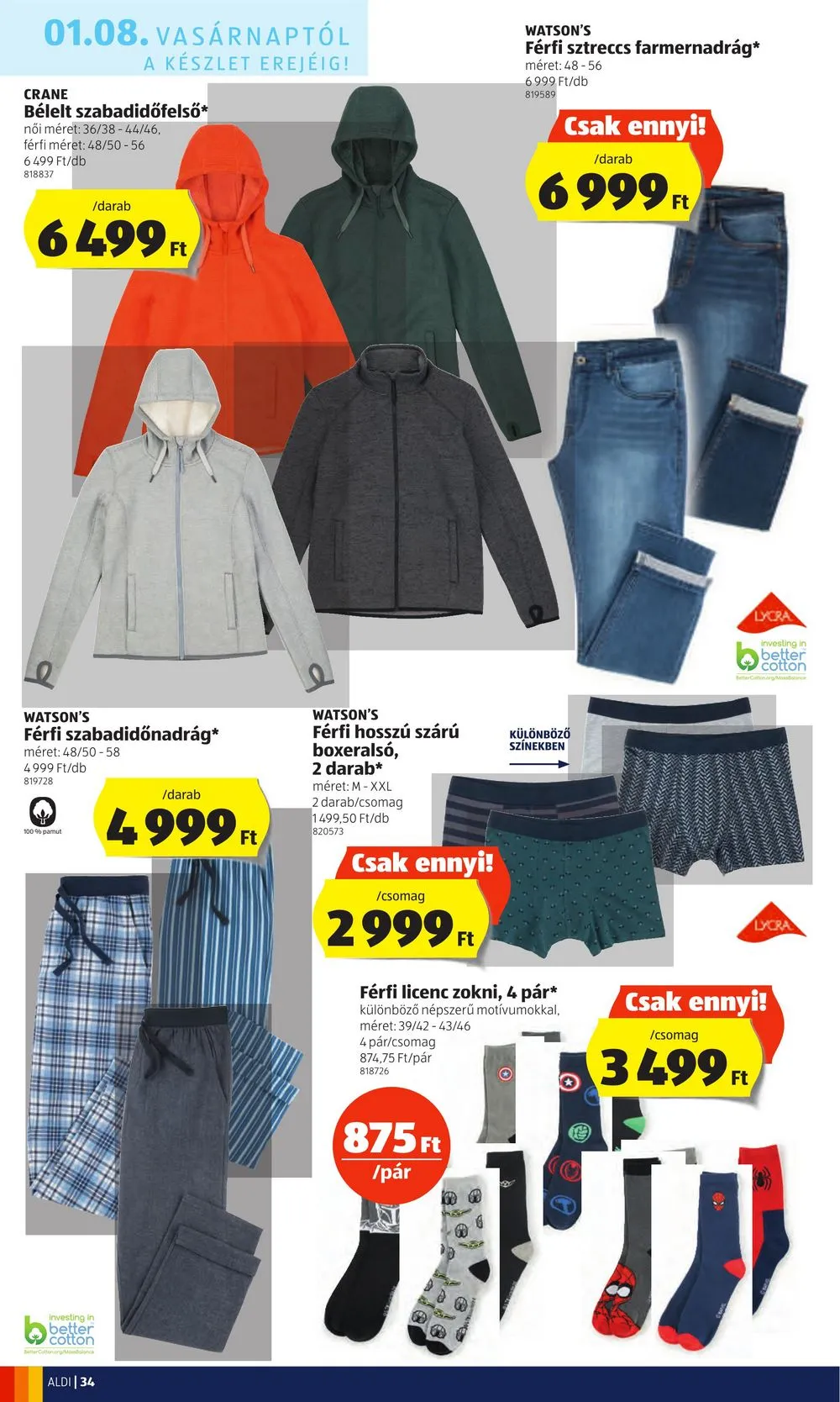 Aldi akciós újság 01.05–01.11 – 34. oldal