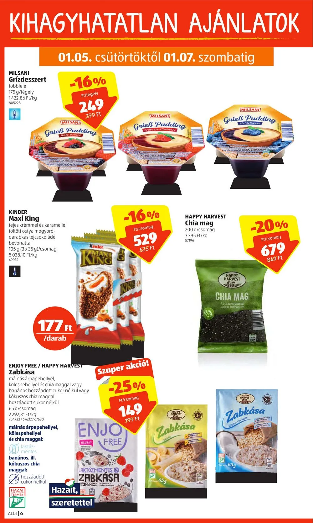 Aldi akciós újság 01.05–01.11 – 6. oldal