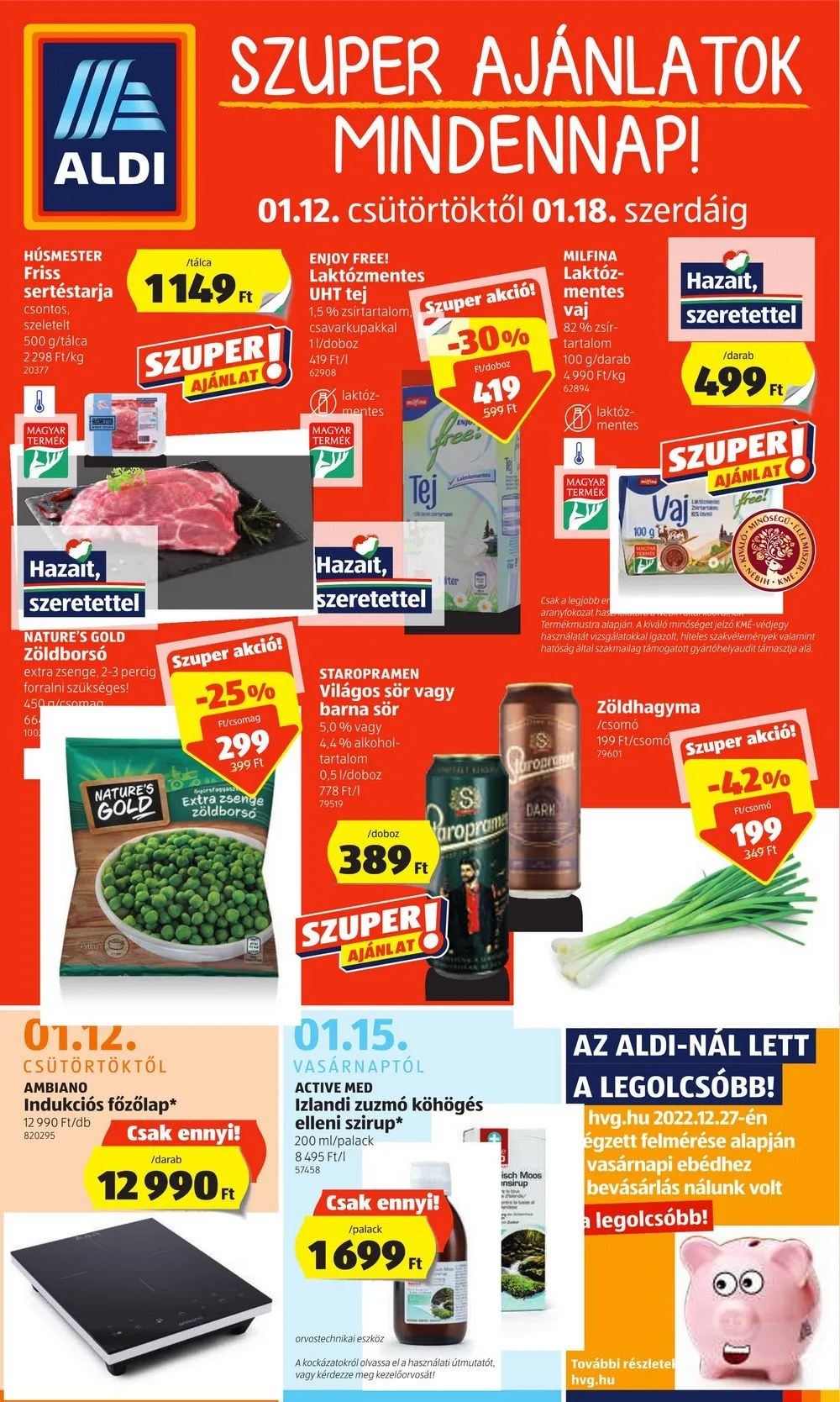 Aldi akciós újság 01.12–01.18
