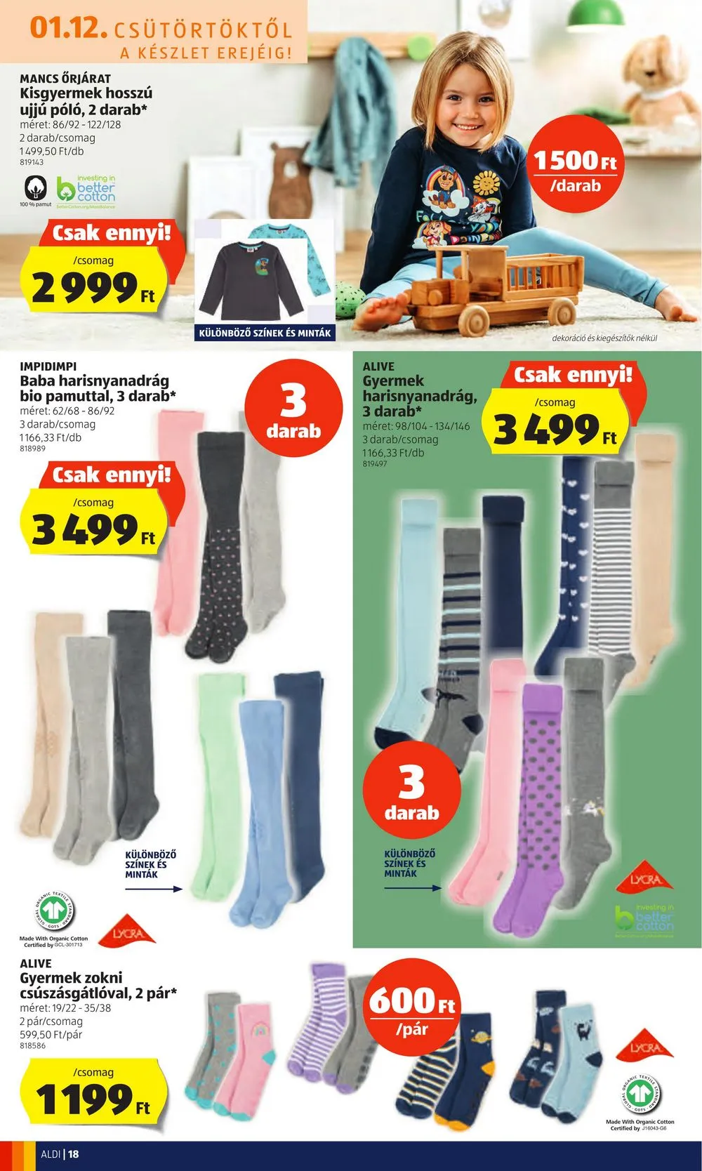 Aldi akciós újság 01.12–01.18 – 18. oldal