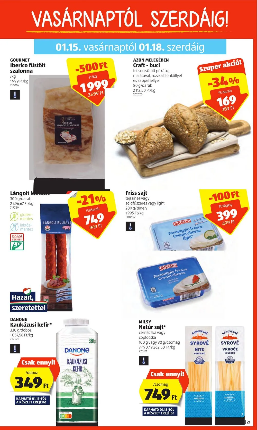 Aldi akciós újság 01.12–01.18 – 21. oldal
