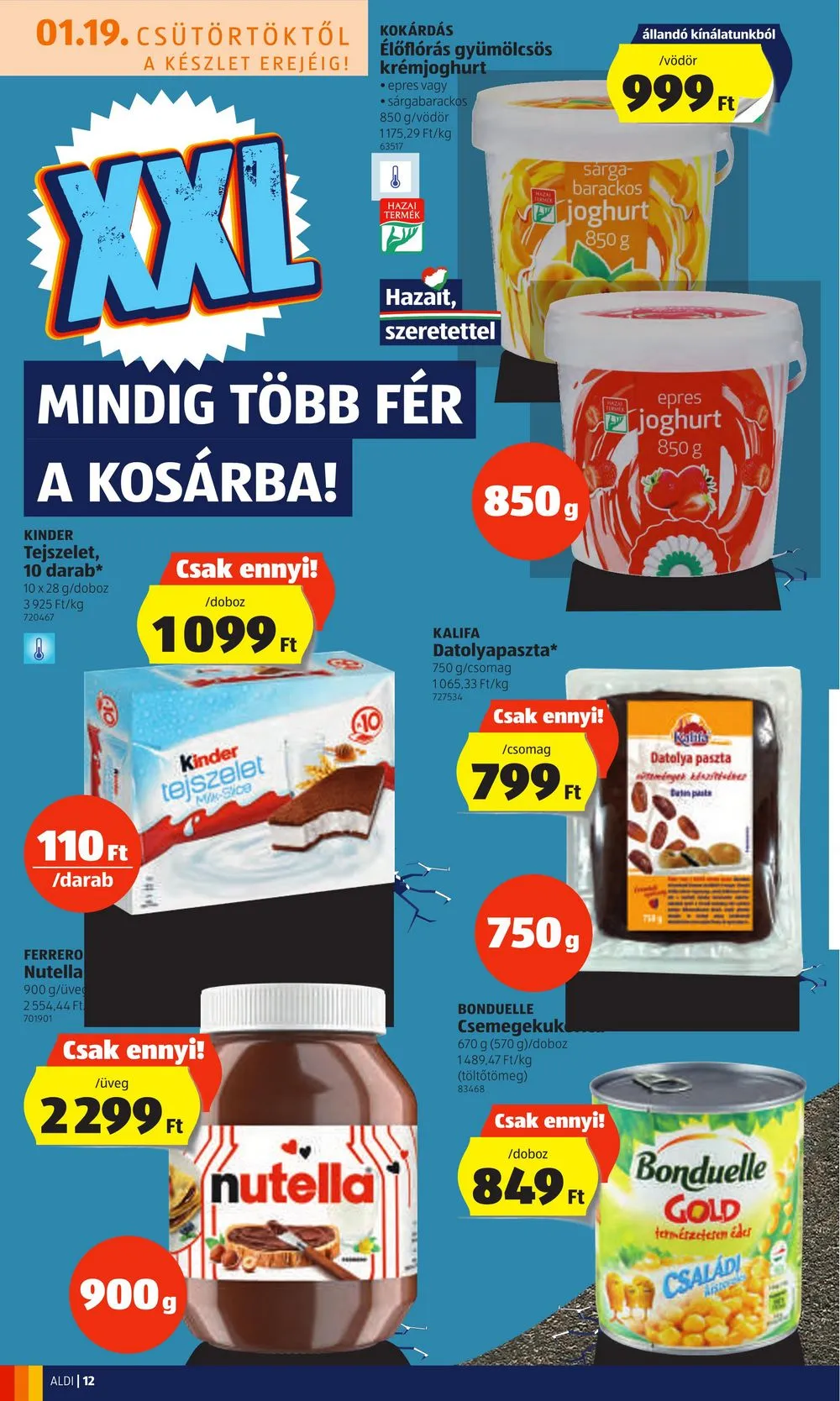 Aldi akciós újság 01.19–01.25 – 12. oldal