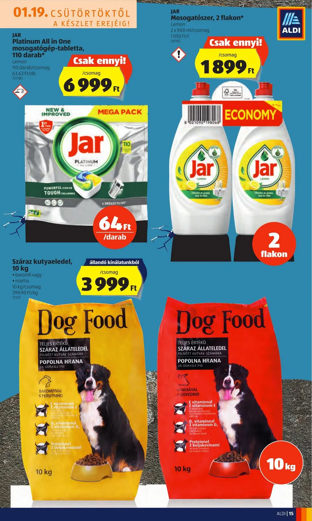 Aldi akciós újság 01.19–01.25 – 15. oldal