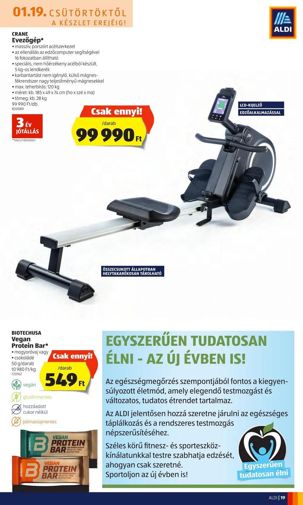 Aldi akciós újság 01.19–01.25 – 19. oldal