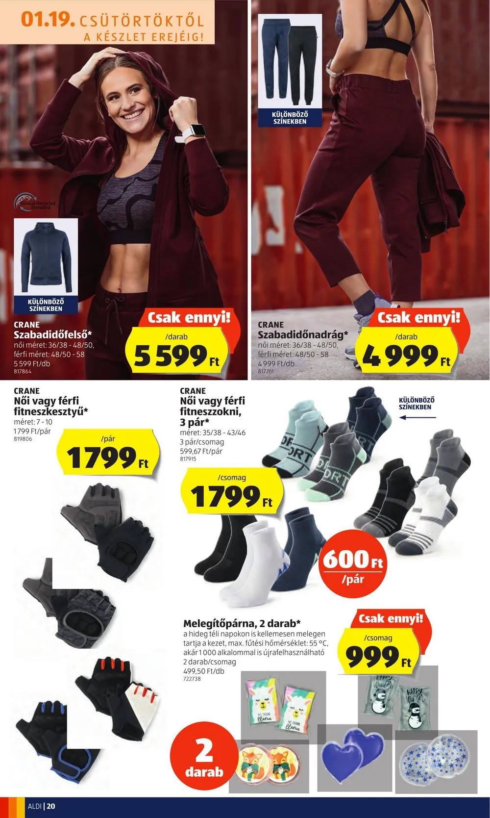 Aldi akciós újság 01.19–01.25 – 20. oldal