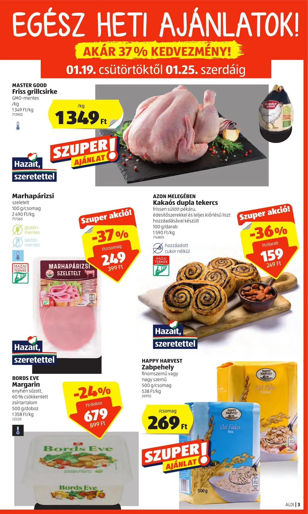 Aldi akciós újság 01.19–01.25 – 3. oldal