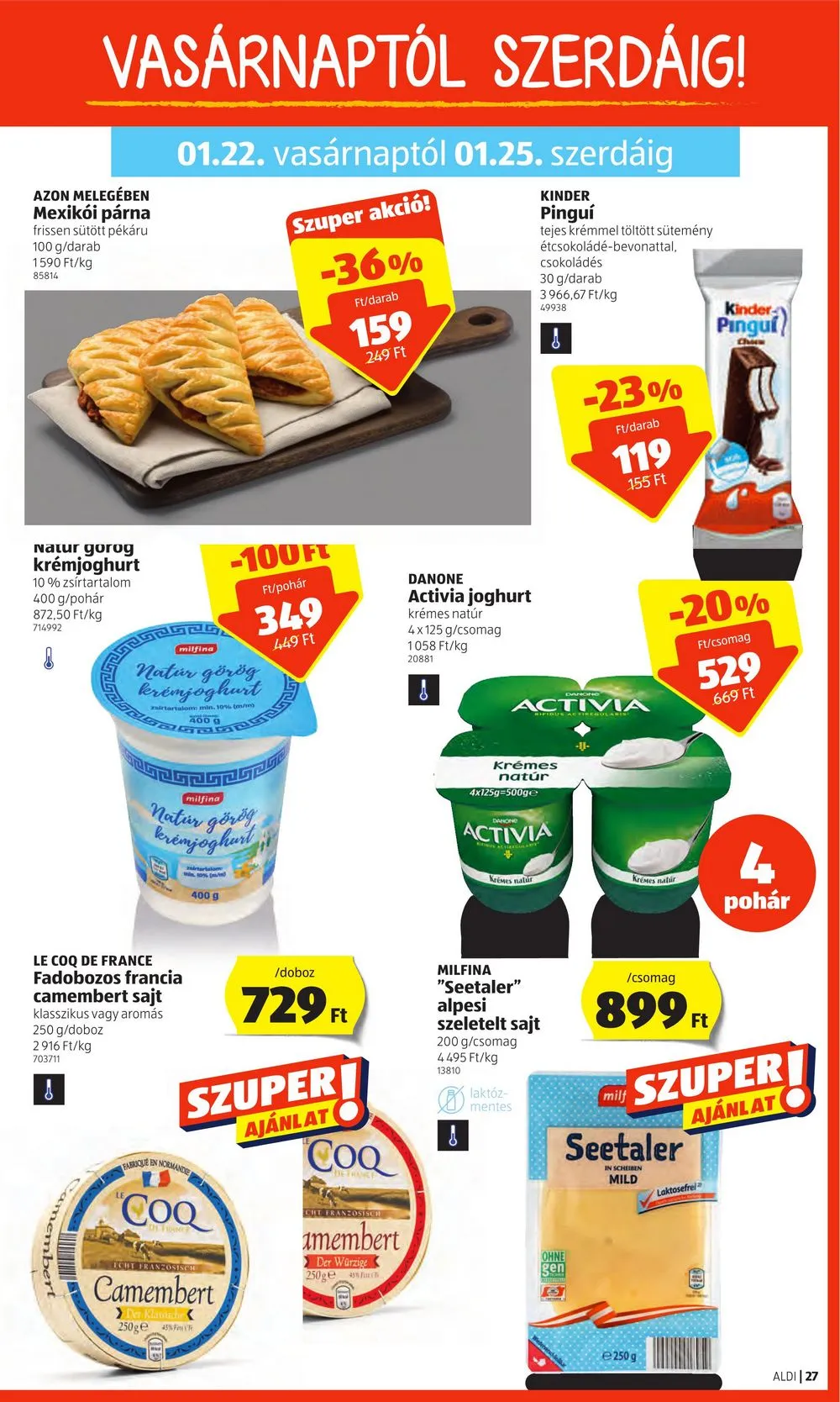 Aldi akciós újság 01.19–01.25 – 31. oldal