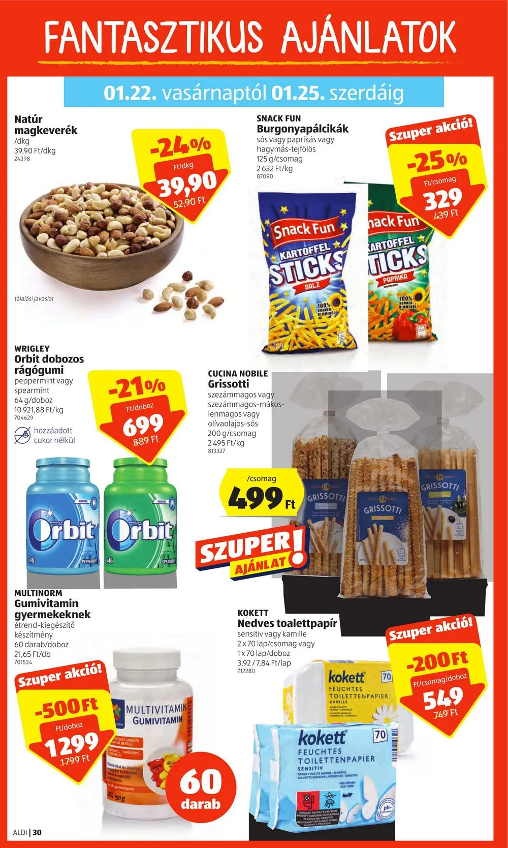 Aldi akciós újság 01.19–01.25 – 34. oldal