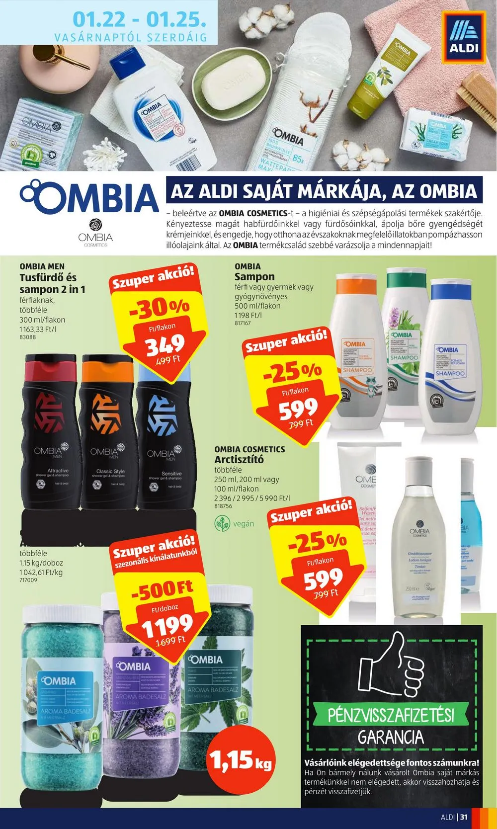 Aldi akciós újság 01.19–01.25 – 35. oldal