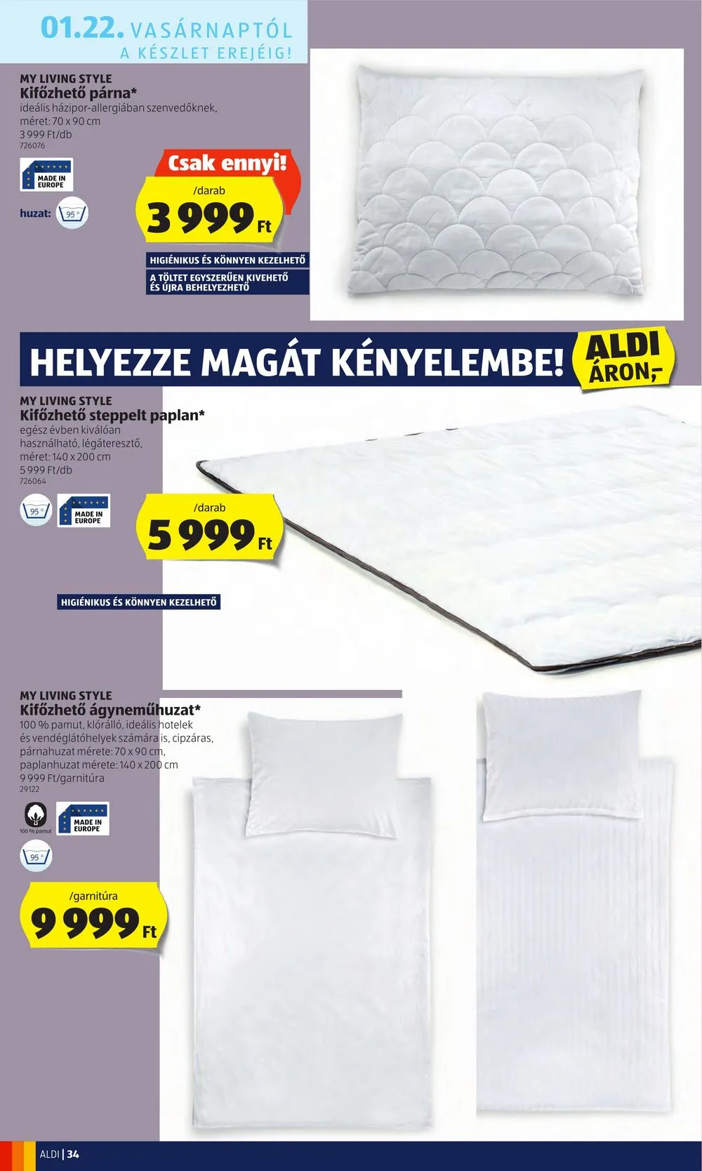Aldi akciós újság 01.19–01.25 – 38. oldal
