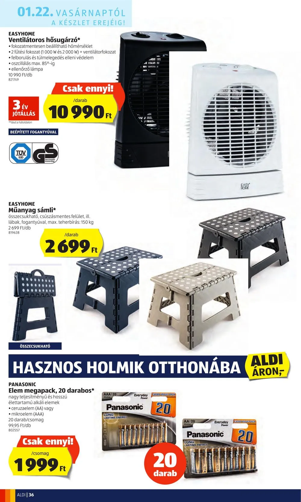 Aldi akciós újság 01.19–01.25 – 40. oldal
