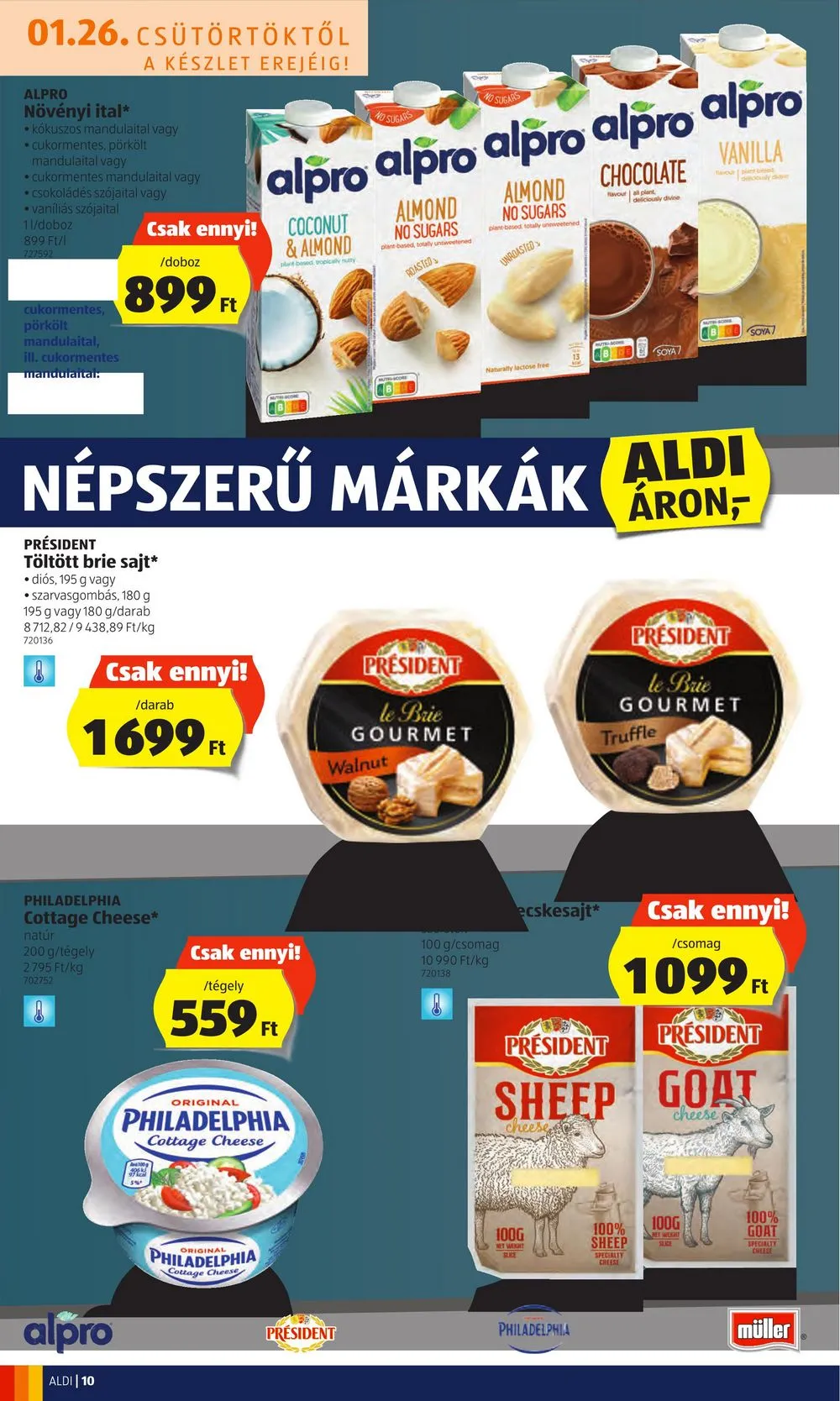 Aldi akciós újság 01.26–02.01 – 10. oldal