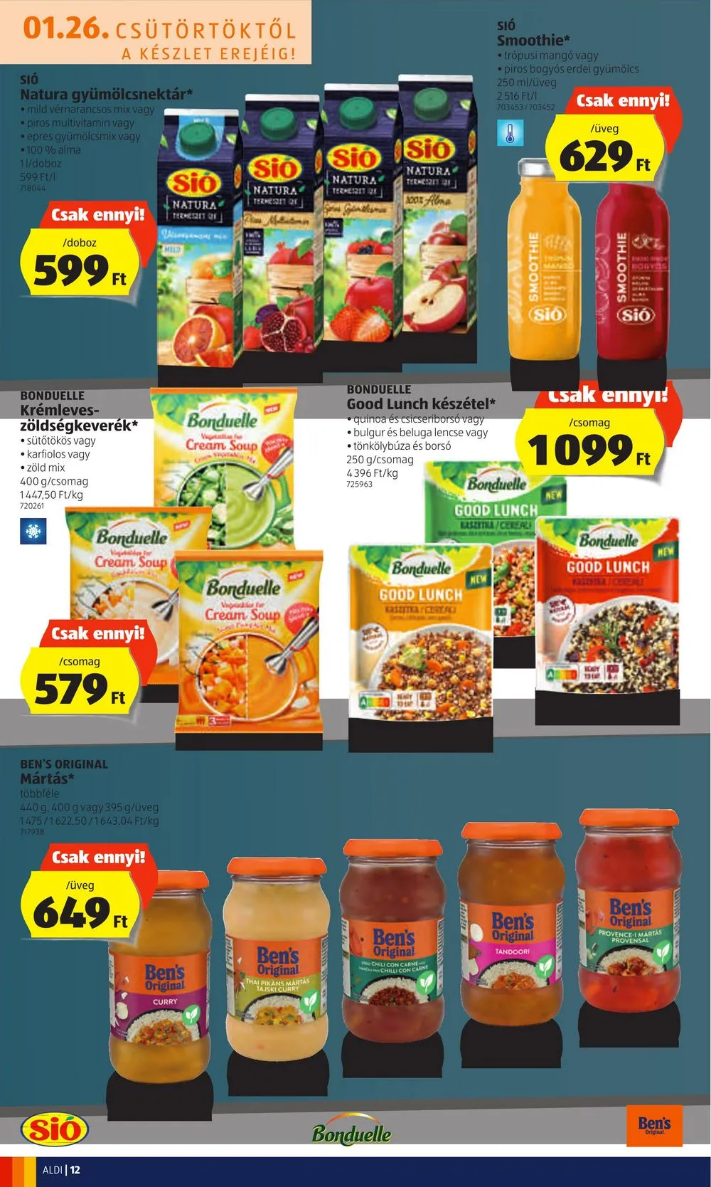 Aldi akciós újság 01.26–02.01 – 12. oldal