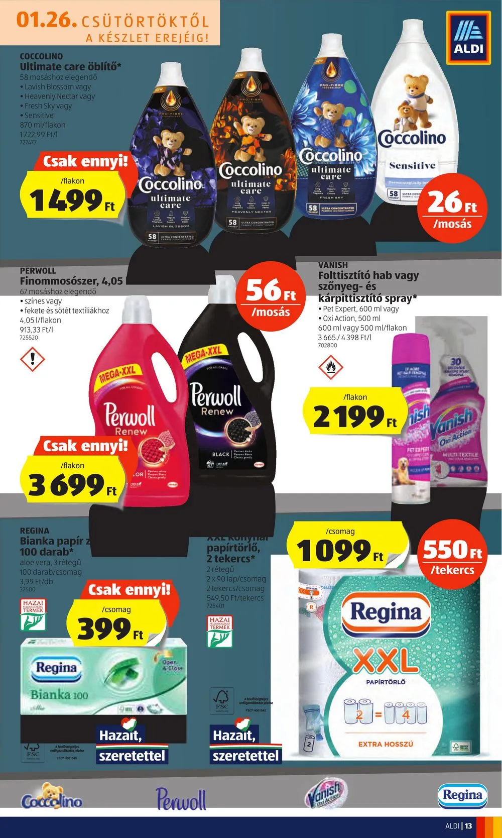 Aldi akciós újság 01.26–02.01 – 13. oldal
