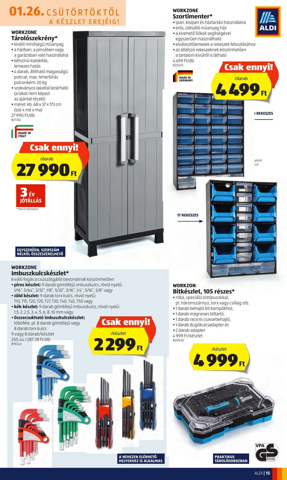 Aldi akciós újság 01.26–02.01 – 17. oldal