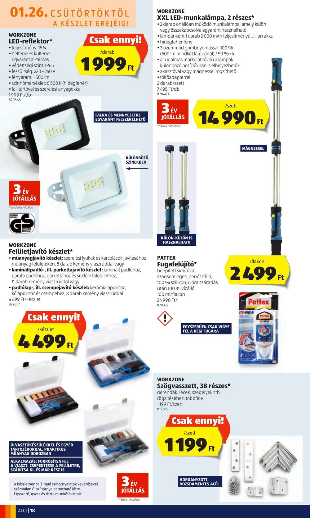 Aldi akciós újság 01.26–02.01 – 20. oldal