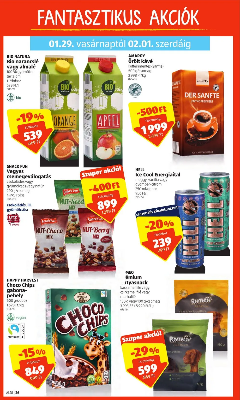 Aldi akciós újság 01.26–02.01 – 28. oldal