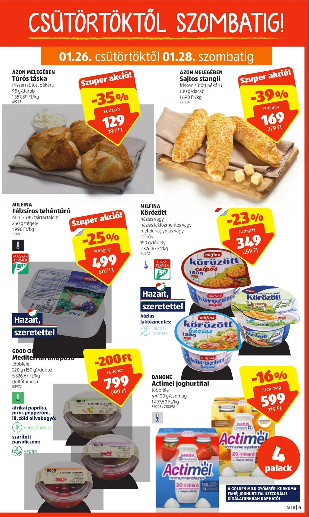 Aldi akciós újság 01.26–02.01 – 5. oldal