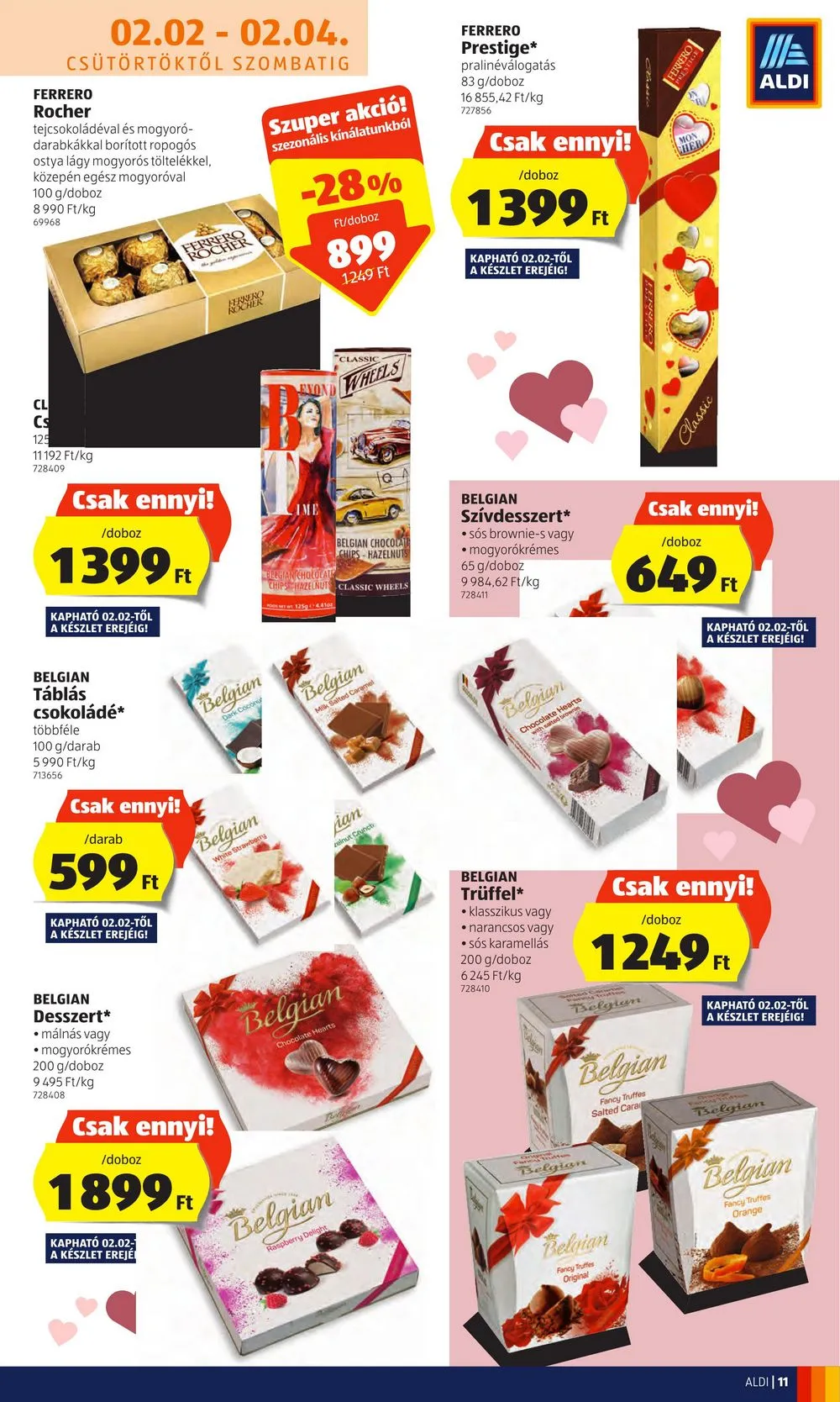 Aldi akciós újság 02.02–02.08 – 11. oldal