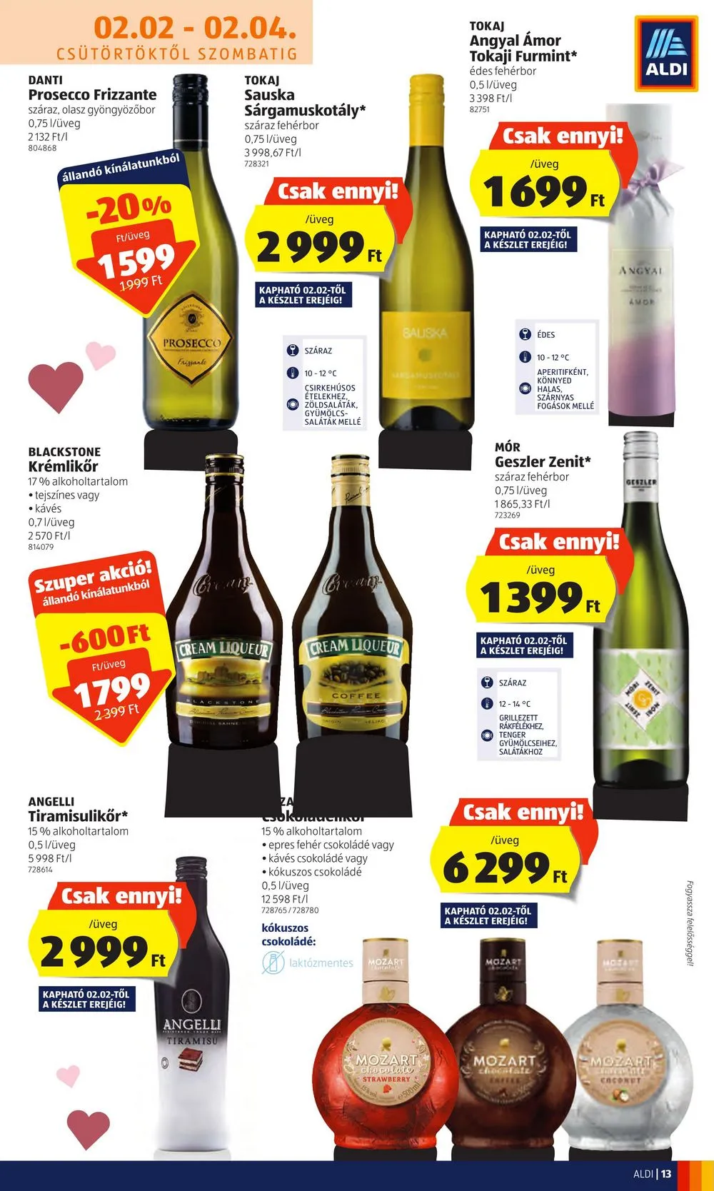 Aldi akciós újság 02.02–02.08 – 13. oldal