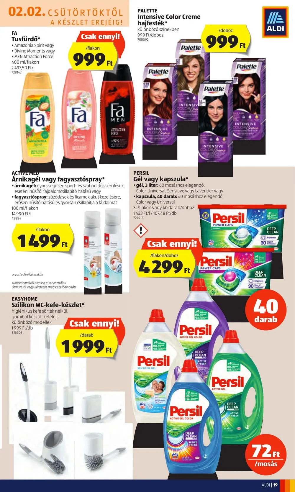 Aldi akciós újság 02.02–02.08 – 21. oldal
