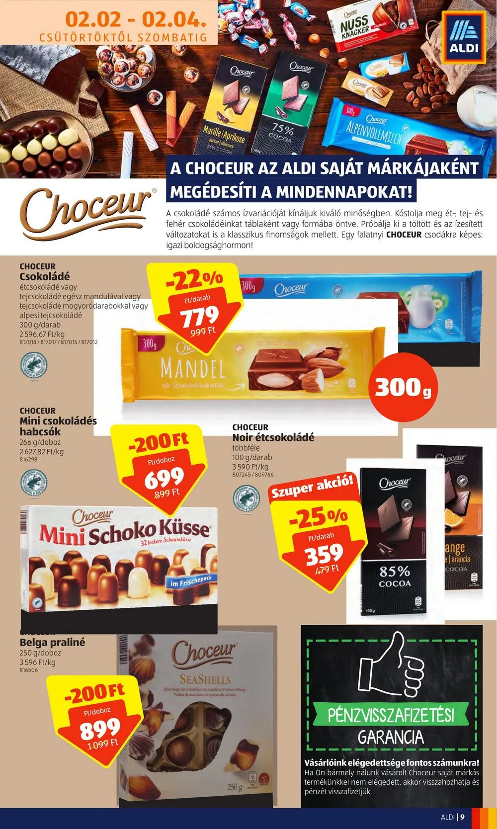 Aldi akciós újság 02.02–02.08 – 9. oldal