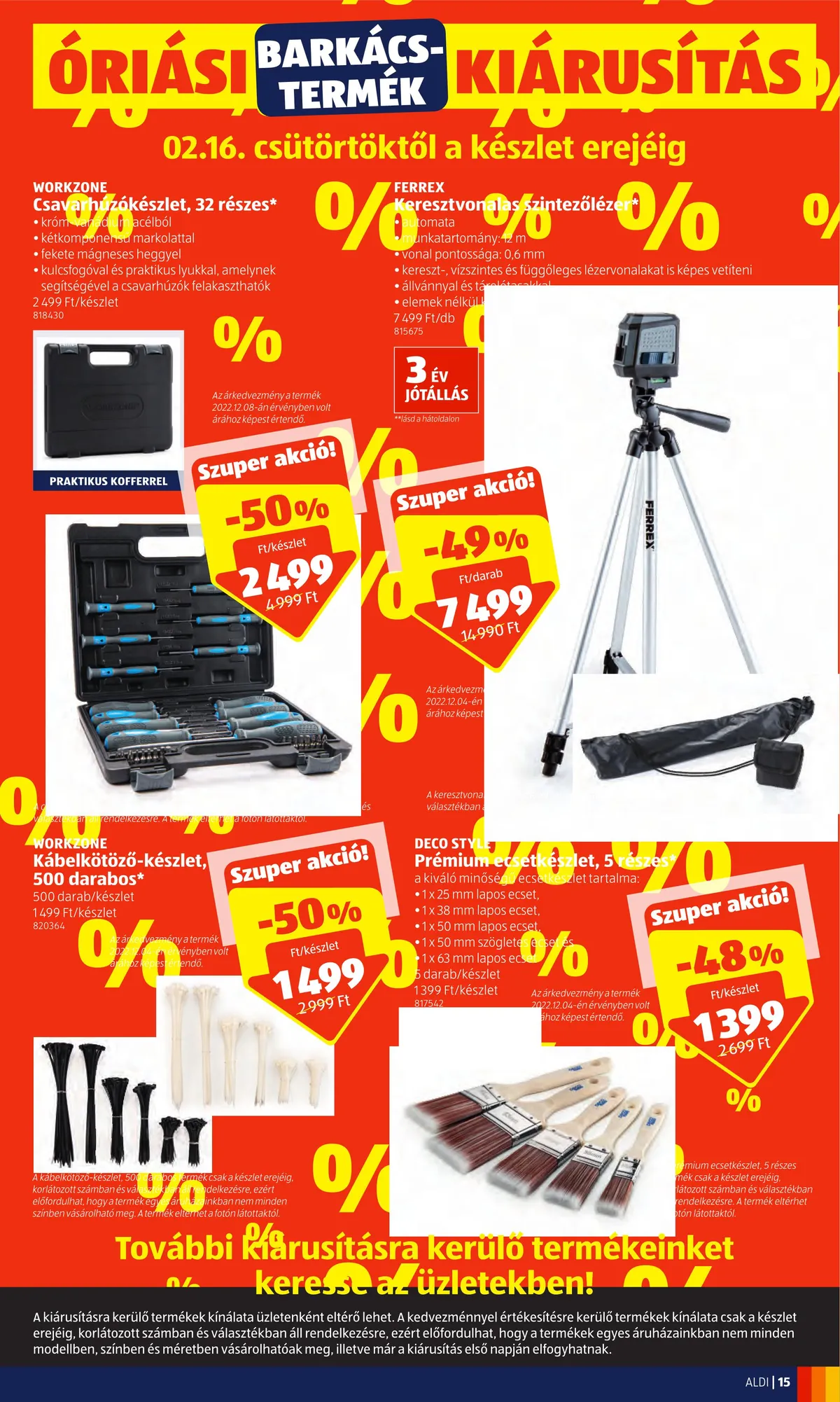 Aldi akciós újság 02.16–02.22 – 17. oldal