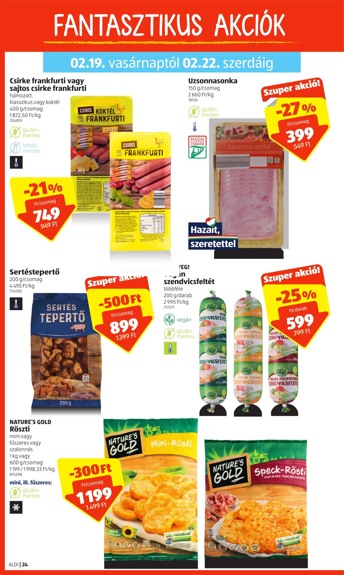 Aldi akciós újság 02.16–02.22 – 28. oldal