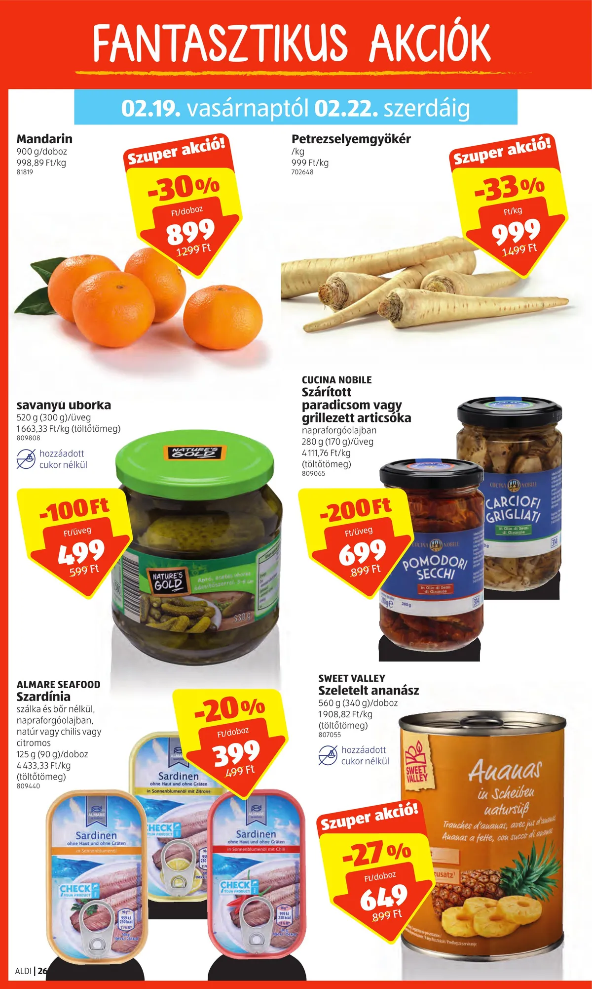 Aldi akciós újság 02.16–02.22 – 30. oldal