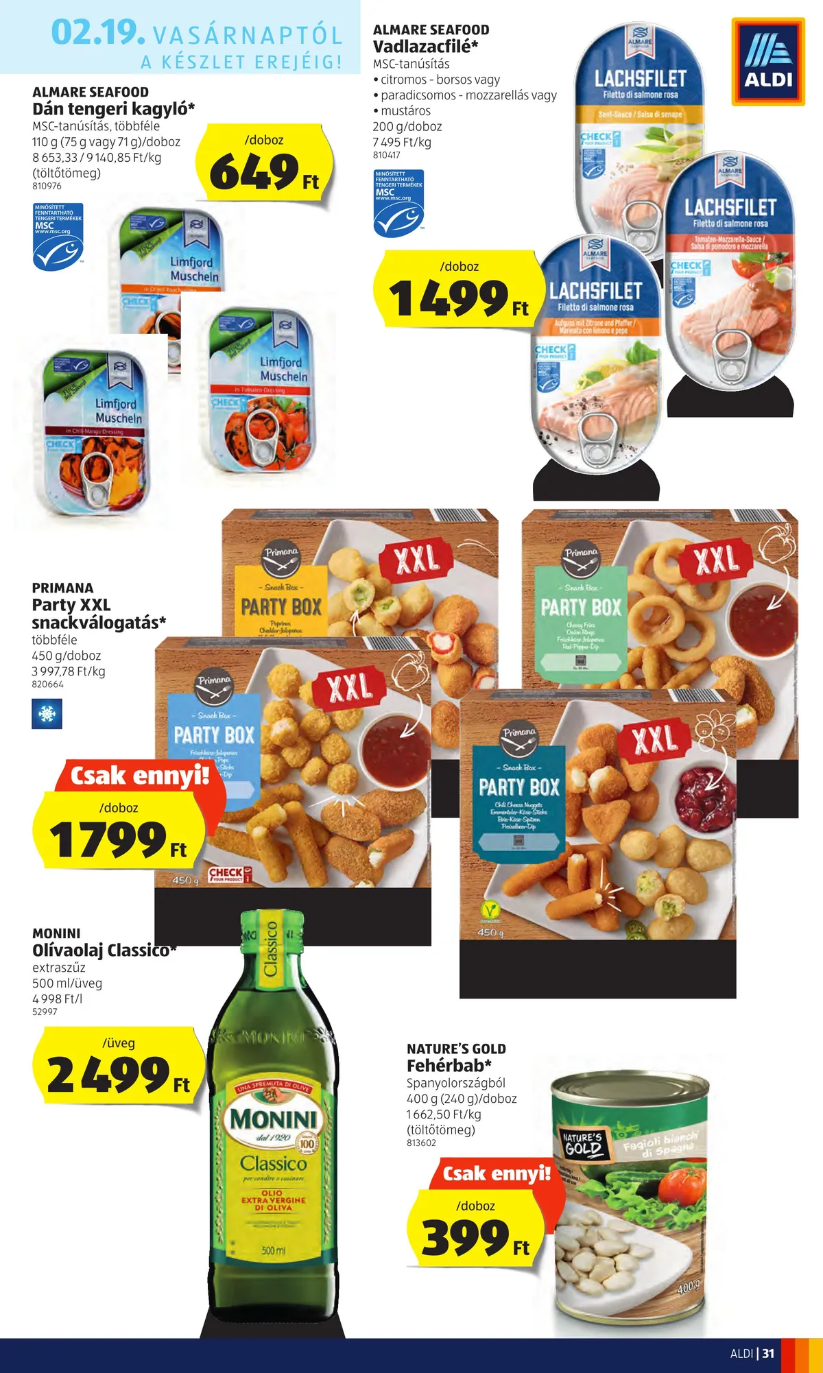 Aldi akciós újság 02.16–02.22 – 35. oldal