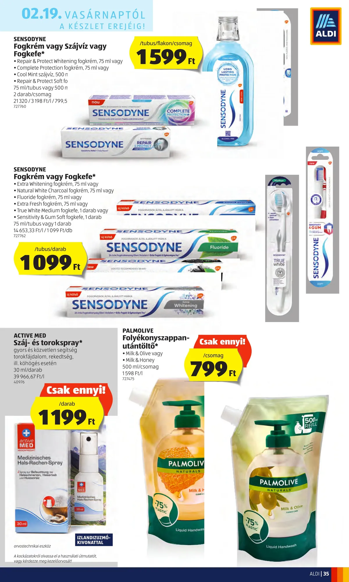 Aldi akciós újság 02.16–02.22 – 39. oldal