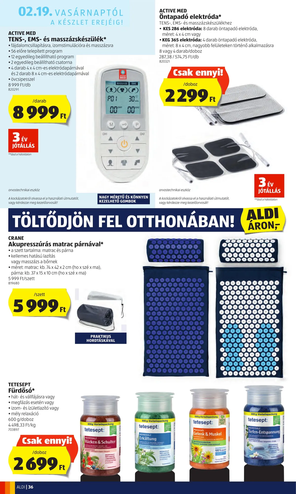 Aldi akciós újság 02.16–02.22 – 40. oldal