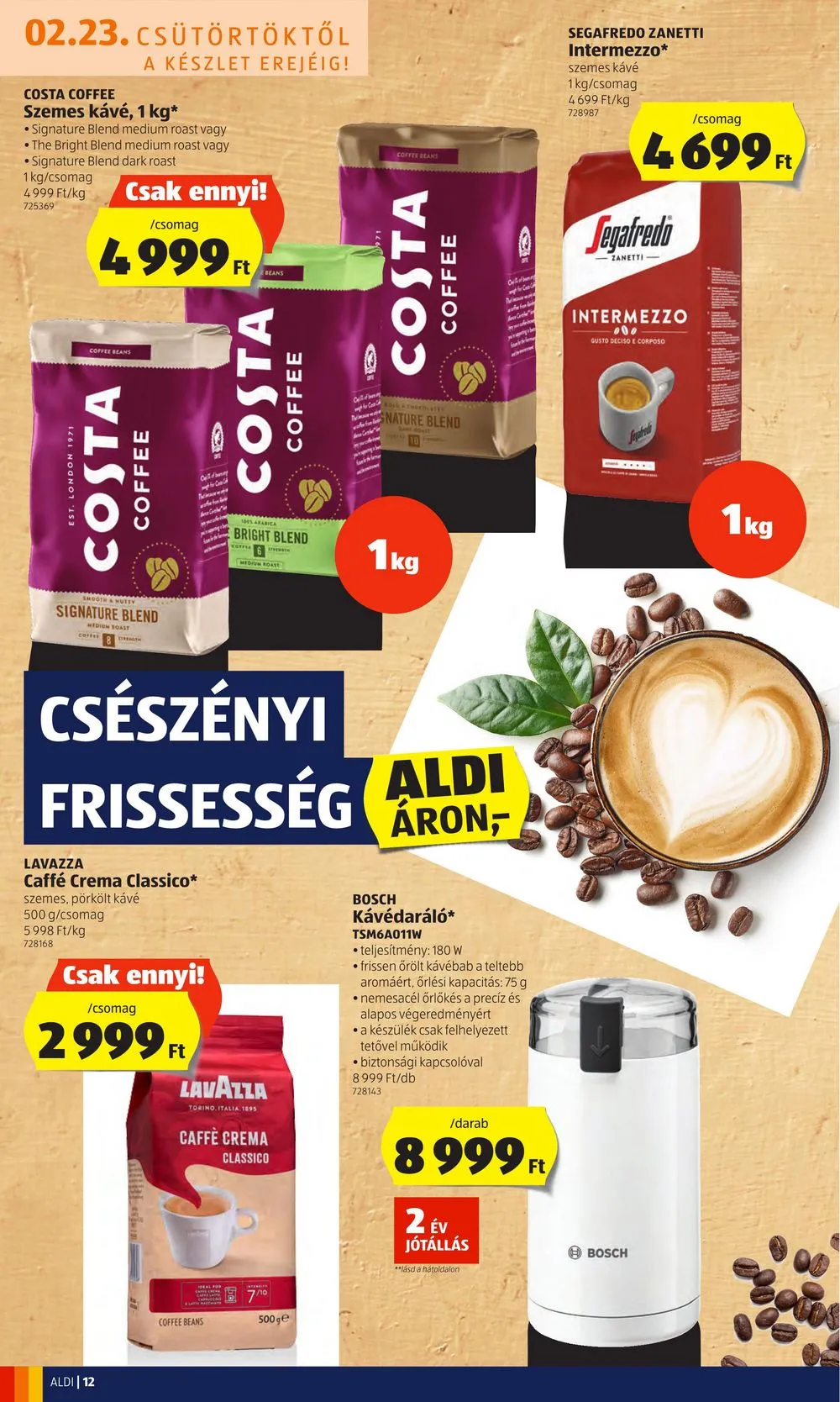 Aldi akciós újság 02.23–03.01 – 12. oldal