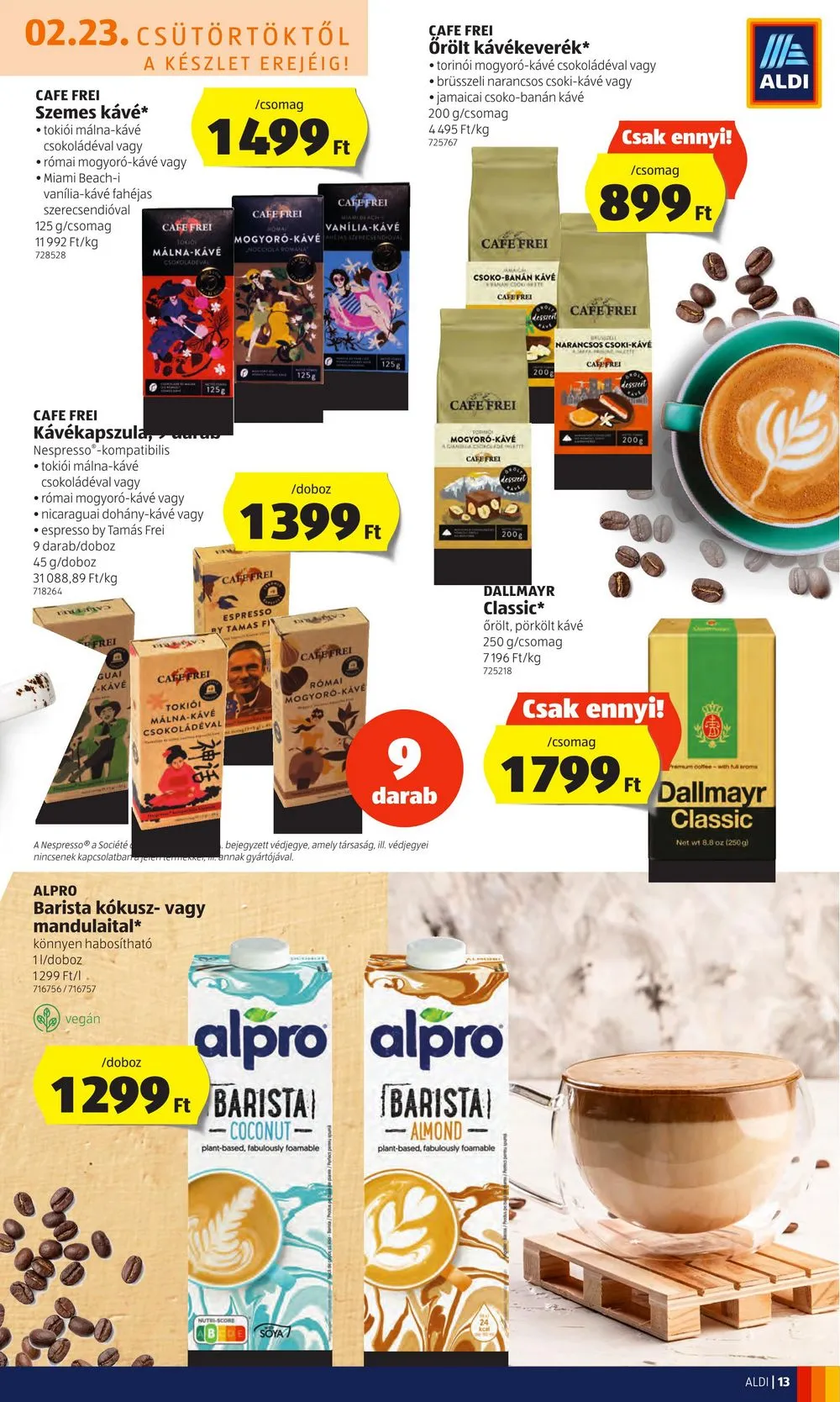 Aldi akciós újság 02.23–03.01 – 13. oldal