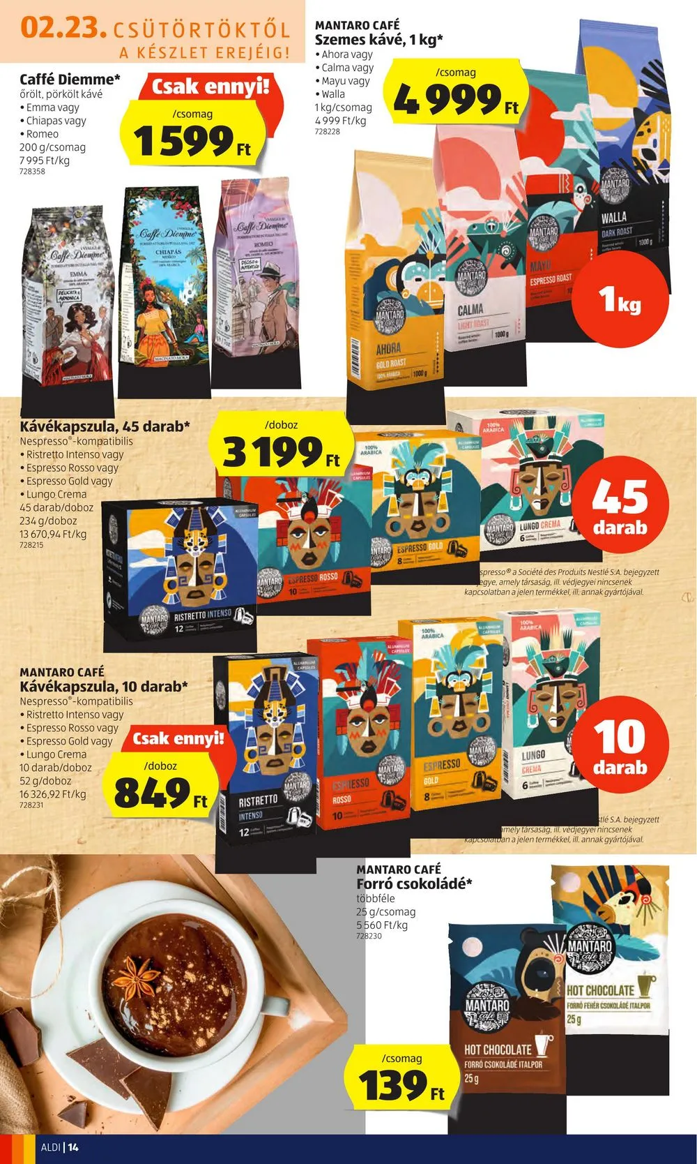 Aldi akciós újság 02.23–03.01 – 14. oldal